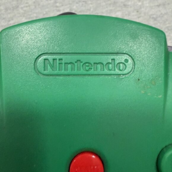 Green Nintendo 64 N64 Controller w/ Tight Stick - Picture 2 of 8